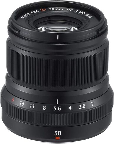 حزمة عدسة Fujifilm Fujinon XF50mmF2 R WR (فضية) مع ملحقات متقدمة وحزمة سفر | عدسة فوجي اكس اف 50 ملم in Saudi Arabia