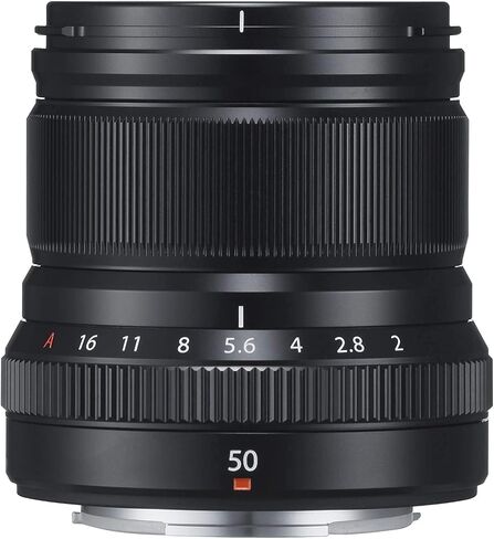 حزمة عدسة Fujifilm Fujinon XF50mmF2 R WR (فضية) مع ملحقات متقدمة وحزمة سفر | عدسة فوجي اكس اف 50 ملم in Saudi Arabia