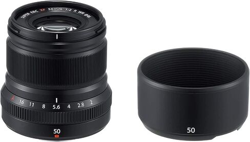 حزمة عدسة Fujifilm Fujinon XF50mmF2 R WR (فضية) مع ملحقات متقدمة وحزمة سفر | عدسة فوجي اكس اف 50 ملم in Saudi Arabia