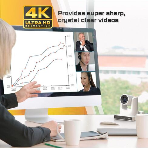 كاميرا Honey Optics 4K - بث مباشر لشبكة فيديو SDI وNDI PTZ IP للبث والمؤتمرات والكنائس والأحداث (تكبير بصري 12x) in Saudi Arabia