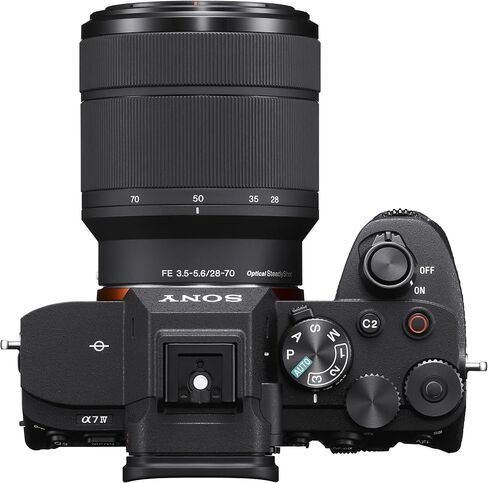 هيكل كاميرا Sony a7 IV كامل الإطار بدون مرآة مع طقم عدسات FE 200-600 مم F5.6-6.3 G OSS + 28-70 مم ILCE-7M4K/B + حزمة SEL200600G مع حقيبة ظهر Deco Gear + Monopod + بطارية إضافية، LED وملحقات in Saudi Arabia