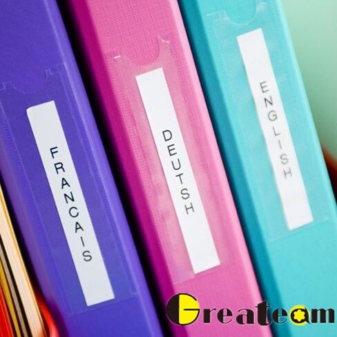 شريط ملصقات P Touch متوافق مع Brother TZe Tape TZe-231 12 مم 0.47 أبيض مصفح P-Touch لـ PT-D210 PT-D220 PT-H110 PT-D200 PT-D400، أسود على أبيض، 8PK in Kuwait