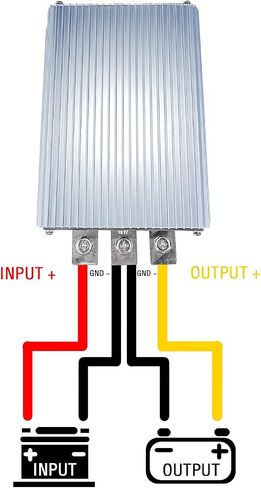24V to 12V Converter DC DC Buck Converter Step Down 18V~35V Voltage Reducer Waterproof Module Transformer (20A 240W) in Kuwait
