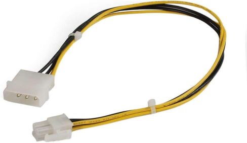 C2G 27314 12 بوصة إمداد الطاقة ATX إلى Pentium 4 كابل محول الطاقة in Saudi Arabia