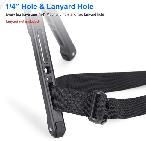 Mini Tripod for Camera,Cell Phone,Webcam Gopro DJI Mount on Table Stand,Ball Head with Cold Shoe Interface for MIC or Light Source Mount Black in Kuwait