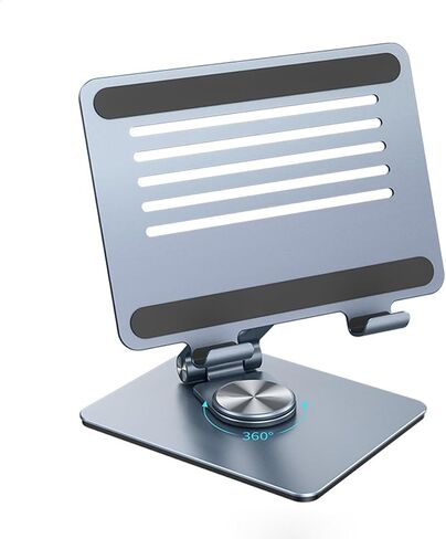 ZJYIGOWL Adjustable Height Tablet Stand, Desktop Holder with Greater Stability,Slip Resistance and Folding Storage for Bigger Sized Phones and Tablets Such as iPad Pro/Air/Mini in Saudi Arabia