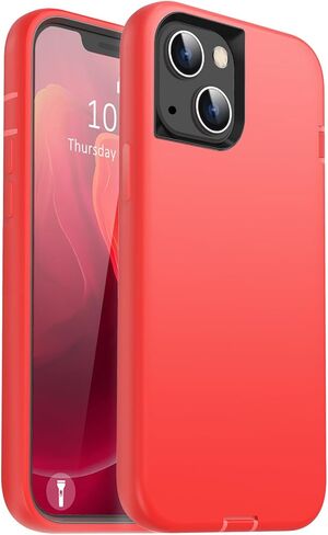 حافظة ORIbox متوافقة مع iPhone 13 Mini و12 Mini، حافظة شفافة شديدة التحمل مقاومة للصدمات ومضادة للسقوط in Kuwait