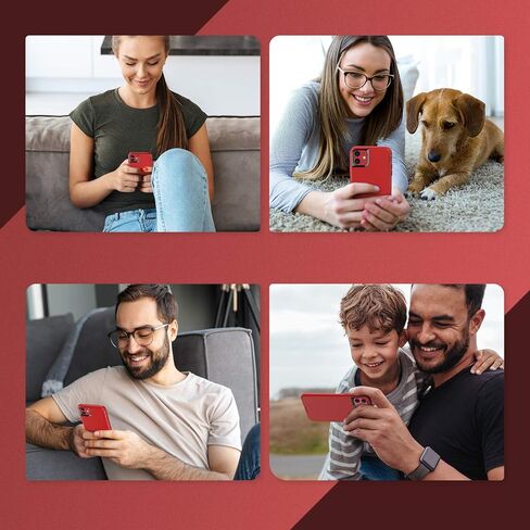 حافظة ORIbox متوافقة مع iPhone 13 Mini و12 Mini، حافظة شفافة شديدة التحمل مقاومة للصدمات ومضادة للسقوط in Kuwait