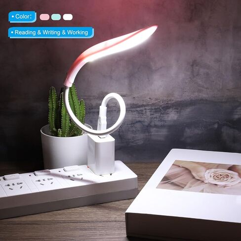 PATIKIL Keyboard Light Laptop Lamp USB LED Lights, 14 Lamp Beads LED Light Flexible Stick Long Geeseneck Lamp, Blue in Saudi Arabia