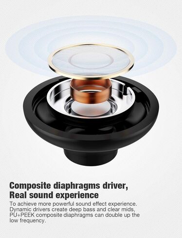 Otium سماعات رأس بلوتوث سماعات أذن لاسلكية سماعات أذن لاسلكية سماعات بلوتوث IPX7 مقاومة للماء 15 ساعة وقت تشغيل الجري والتمارين الرياضية in Kuwait