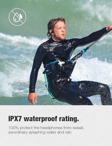 Otium سماعات رأس بلوتوث سماعات أذن لاسلكية سماعات أذن لاسلكية سماعات بلوتوث IPX7 مقاومة للماء 15 ساعة وقت تشغيل الجري والتمارين الرياضية in Kuwait