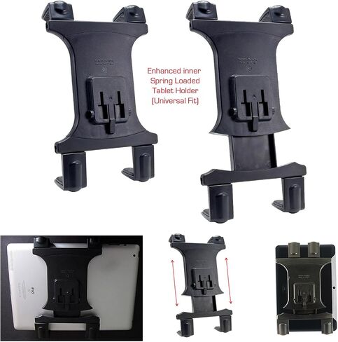 شاحن سيتي 12 Bendy Tough Metal Music Mic Microphone Stand & Zoom Desktop Clamp Mount for 7-12 inch Screen Tablet for Apple iPad Air Pro Mini Galaxy Tab Microsoft Surface Pro/Book (يناسب العلبة) in Saudi Arabia