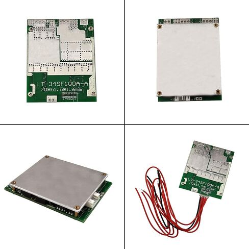 لوح حماية البطارية قطعة واحدة من Flylin، لوح حماية البطارية 4S 100A 12V BMS مع توازن LiFePO4 وحدة تحكم شحن فوسفات الحديد الليثيوم LFP (4S 100A 12V) in Saudi Arabia