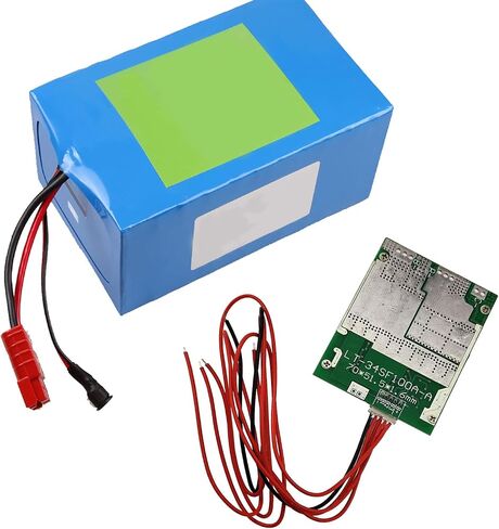 لوح حماية البطارية قطعة واحدة من Flylin، لوح حماية البطارية 4S 100A 12V BMS مع توازن LiFePO4 وحدة تحكم شحن فوسفات الحديد الليثيوم LFP (4S 100A 12V) in Saudi Arabia