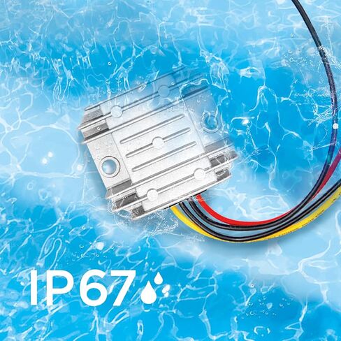 24V 36V 48V to 12V DC DC Step Down Converter Buck 20V~60V Voltage Reducer Waterproof Module Transformer (10A 120W) in Saudi Arabia