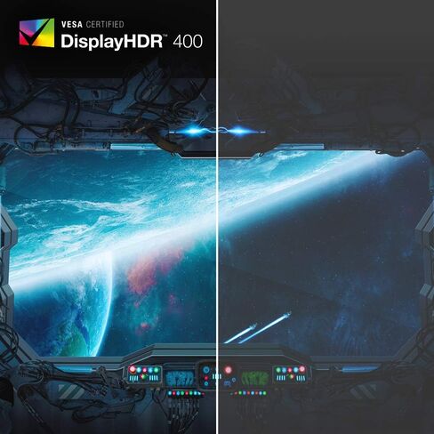 شاشة ألعاب Acer EI322QUR Pbmiippx 31.5 بوصة 1500R منحنية WQHD 2560 x 1440 | AMD FreeSync Premium Pro معدل تحديث يصل إلى 165 هرتز 1 مللي ثانية VRB VESA DisplayHDR 400 2 منافذ عرض وHDMI 2.0 in Kuwait