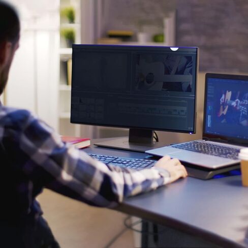 فلتر واقي شاشة الخصوصية SenseAGE للشاشة العريضة 23.8 بوصة (16:9)، واقي شاشة الخصوصية المضاد للضوء الأزرق لشاشات iMac/Samsung/Dell/Lenovo/HP & PC in Kuwait