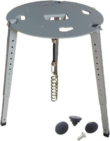 حامل ثلاثي القوائم للأقمار الصناعية TR-1518 متوافق مع هوائيات Winegard Carryout VuQube المحمولة للتلفزيون الفضائي بارتفاع قابل للتعديل، رمادي in Kuwait