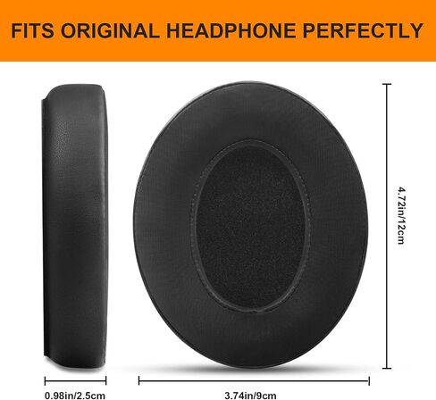 Gvoears Replacement Earpads Cushions for Sennheiser HD598/HD598 Cs/HD598 SE/HD598 SR/HD558/HD599/HD569/HD579/HD515/HD555/HD560s/HD518 Headphones Ear EADS, Soft Memory Foam, Upgraded Velour Fabric in Kuwait