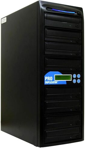 Produplicator 1 to 7 24X Burner CD DVD Duplicator - Standalone Copier Duplication Tower in Kuwait
