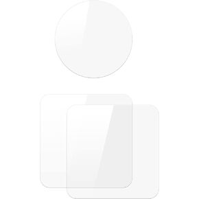 واقيات شاشة وعدسات kwmobile متوافقة مع واقي شاشة DJI Osmo Action 2 (3 قطع) - شفاف in Kuwait