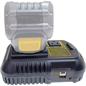 Power Inverter for DeWALT 20V MAX Battery(NO Battery) Portable Power Station with 1 PD Outlet USB Ports Outdoor Generator for Home Emergency,Small Devices and Laptops in Kuwait