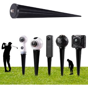 Spike Pole Mount Ground Stake for Insta360 One R Samsung Gear 360 2017 Edition Cam,360fly 360° Cam,Ricoh Theta V SC2 M15,LG 360,Nikon Keymission 170/360&Garmin Virb 360 Cam in Saudi Arabia