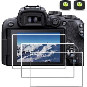 R10 Glass Screen Protector for Canon EOS R10 Mirrorless Camera, Anti-scratch Tempered Glass Clera Hard Protective Film Shield Cover Guard (3pack) 2pcs Hot Show Cover include in Saudi Arabia