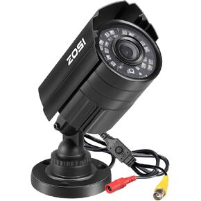 ZOSI 1080P 4 في 1 HD TVI/CVI/AHD/CVBS 1920TVL 2.0MP كاميرا CCTV عالية الدقة نظام أمان منزلي 65 قدمًا رؤية ليلية/نهارية لـ HD-TVI وAHD وCVI وCVBS/960H DVR تناظري (متجدد) in Saudi Arabia