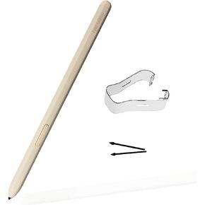 Galaxy Z Fold 4 Pen Replacement + 2 Pen Tips for Samsung Galaxy Z fold 4 S Pen Touch Stylus S Pen +Replacement Tips/Nibs(Beige) in Saudi Arabia
