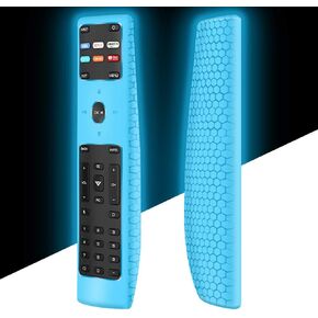 Silicone Protective Case Covers for New xrt136 vizio Smart tv Remote Control,Remote Case Skin Holder for XRT136 Vizio LCD LED TV Remote,Shockproof Remote Bumper Back Cover-Night Glowgreen in The Dark in Kuwait