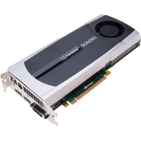 بطاقة رسوميات Nvidia Quadro 6000 سعة 6 جيجابايت 384 بت GDDR5 PCIe (متجددة) in Kuwait