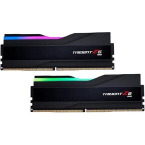 G.SKILL Trident Z5 RGB Series (Intel XMP 3.0) DDR5 RAM 48GB (2x24GB) 6000MT/s CL40-48-48-102 1.35V Desktop Computer Memory UDIMM - Matte Black (F5-6000J4048F24GX2-TZ5RK) in Kuwait