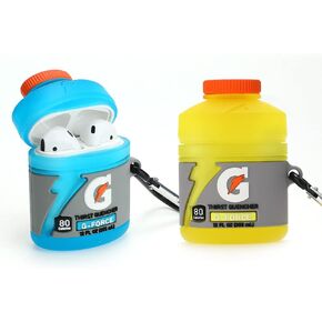 【2 Pack】 TYOROY Cute Cat Claw Case for Airpod 2/1 Case,3D Cute Cartoon Soft Airpods Case,Kids Teens Boys Girls Women Lovely Cat Claw with Keychain Kits for Airpod 1&2 Case in Kuwait