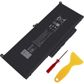 TREE.NB 60Wh F3YGT بطارية كمبيوتر محمول بديلة لـ Dell Latitude 12 7000 7280 7290 13 7380 7390 P29S002 14 7480 7490 P73G002 E7480 E7280 E7290 DM3WC DM6WC 2X39G KG7VF V4940 451-B وداعا 453-بي بي سي إف in Kuwait