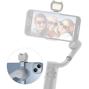 ضوء ملء مغناطيسي من Supfoto لـ DJI OM6/OM5/OM4/SE محمول باليد Gimbal LED ضوء فيديو قابل لإعادة الشحن لـ DJI OM6/OM5/OM4/SE ملحقات Gimbal المحمولة لمدونات الفيديو على YouTube in Kuwait