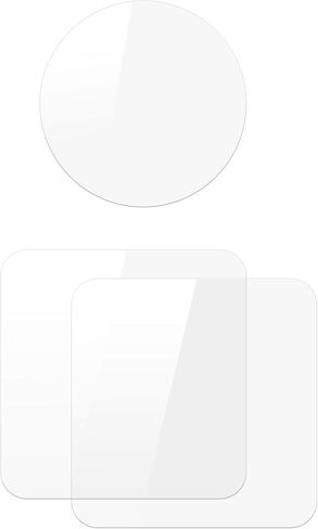 واقيات شاشة وعدسات kwmobile متوافقة مع واقي شاشة DJI Osmo Action 2 (3 قطع) - شفاف in Kuwait