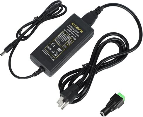 5V 6A 30W Power Supply 100V~240V AC to DC Converter 5V 6Amp 5A 3A 2A Power Transformer 5.5x2.1mm for WS2812B WS2811 SK6812 LED Pixel Strip Light CCTV Camera in Kuwait