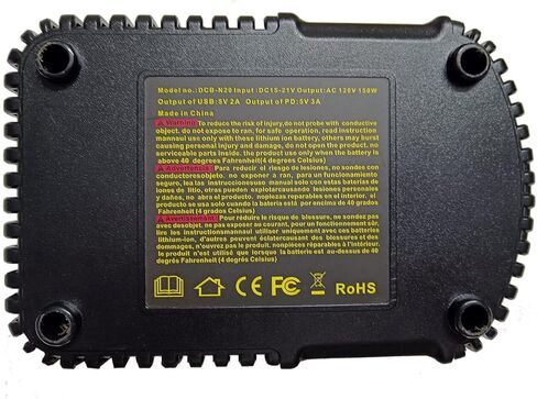 Power Inverter for DeWALT 20V MAX Battery(NO Battery) Portable Power Station with 1 PD Outlet USB Ports Outdoor Generator for Home Emergency,Small Devices and Laptops in Kuwait