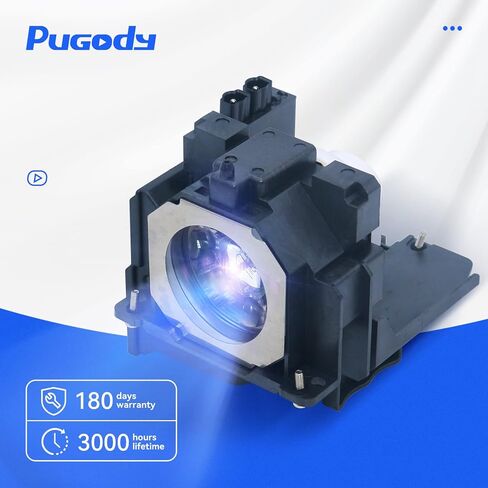 Pugody ET-LAE300 Original Projector Lamp Bulb for Panasonic PT-EW300 EW540LU EW540U EW640 EW640LU EW640U EW730Z EW730ZL EW730ZU EX510 EX510LU EX610 EX610LU EX800Z EX800ZL EZ580 EZ580U EZ770Z EZ770ZLU in Saudi Arabia
