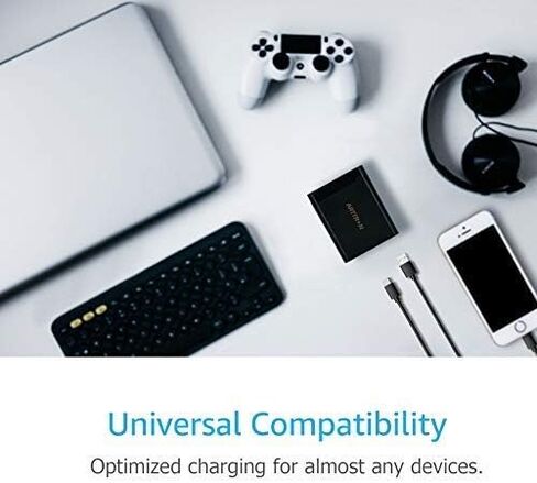 شاحن حائط، Arttron 40W 6 Port USB Charging Station، USB Wall Charger multiport and Foldable Plug for iPhone 13/12/11/XR/X/8/7/Plus، iPad Pro/Air 2/Mini، Galaxy S9/S8/S7 /S6، نوت، إل جي، إتش تي سي والمزيد. in Kuwait