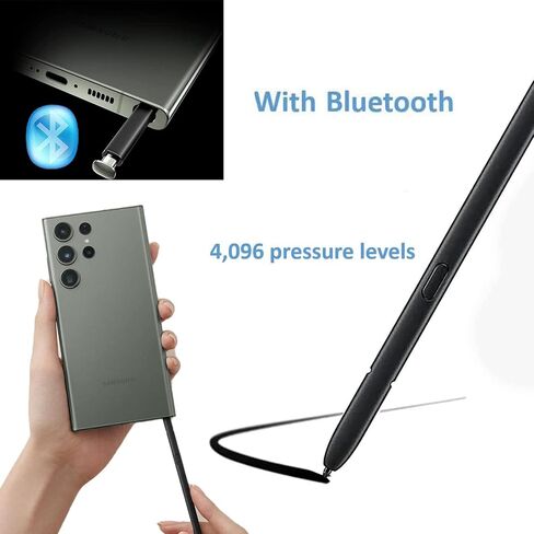 Galaxy S23 Ultra S Pen with Bluetooth for Samsung Galaxy S23 Ultra All Versions Purple S23 Ultra Pen Stylus Pen,SM-S918N,SM-S9180,SM-S918E,SM-S918E/DS 5G S Pen(Purple) in Saudi Arabia