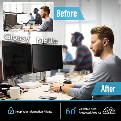 فلتر شاشة الخصوصية للكمبيوتر المحمول 11.6 بوصة مع نسبة امتداد 16:09 يرجى التحقق من الأبعاد بعناية in Kuwait