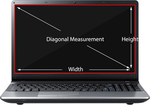 فلتر شاشة الخصوصية للكمبيوتر المحمول 11.6 بوصة مع نسبة امتداد 16:09 يرجى التحقق من الأبعاد بعناية in Kuwait