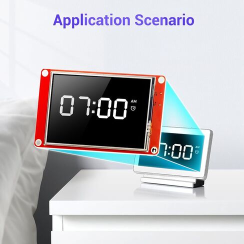 شاشة ELECROW ESP32 تعمل باللمس 3.5 بوصة TFT LCD تعمل باللمس 320x480 SPI ILI9488 HMI عرض ESP32-WROOM-32 in Kuwait