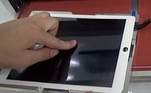 طقم إصلاح محول رقمي جديد من T Phael Black لجهاز iPad Air 2 9.7 بوصة الجيل الثاني A1566 A1567 بديل محول رقمي لشاشة تعمل باللمس (بدون زر الصفحة الرئيسية). in Kuwait