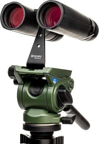 Benro BINOH200 Arca-Swiss Style Binocular Bracket with 1/4"-20 & 3/8"-16 mounting Options (BINOH200) in Saudi Arabia