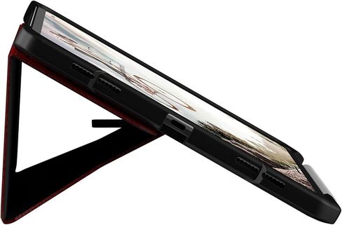 حافظة UAG Folio لجهاز iPad Pro مقاس 11 بوصة (الجيل الأول، 2018) متروبوليس [Magma] غطاء iPad متين وخفيف الوزن تم اختباره من خلال السقوط العسكري مع حامل أقلام Apple in Kuwait
