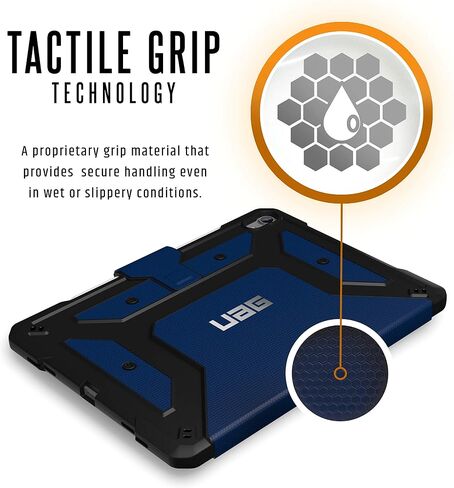 UAG Folio iPad Pro 11-inch (1st Gen, 2018) Case Metropolis [Magma] Feather-Light Rugged Military Drop Tested iPad Cover with Apple Pencil Holder in Saudi Arabia