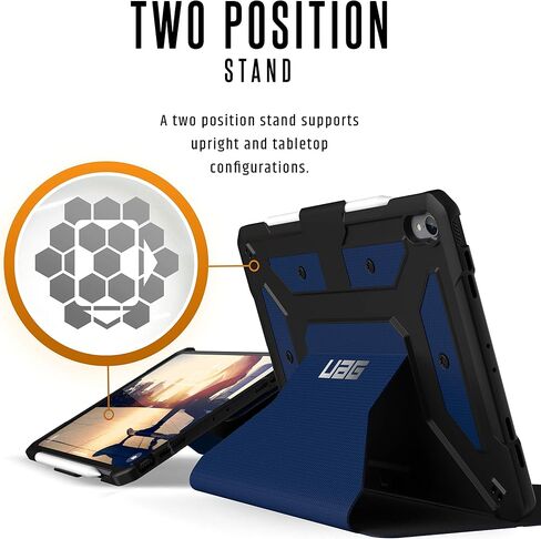 UAG Folio iPad Pro 11-inch (1st Gen, 2018) Case Metropolis [Magma] Feather-Light Rugged Military Drop Tested iPad Cover with Apple Pencil Holder in Saudi Arabia